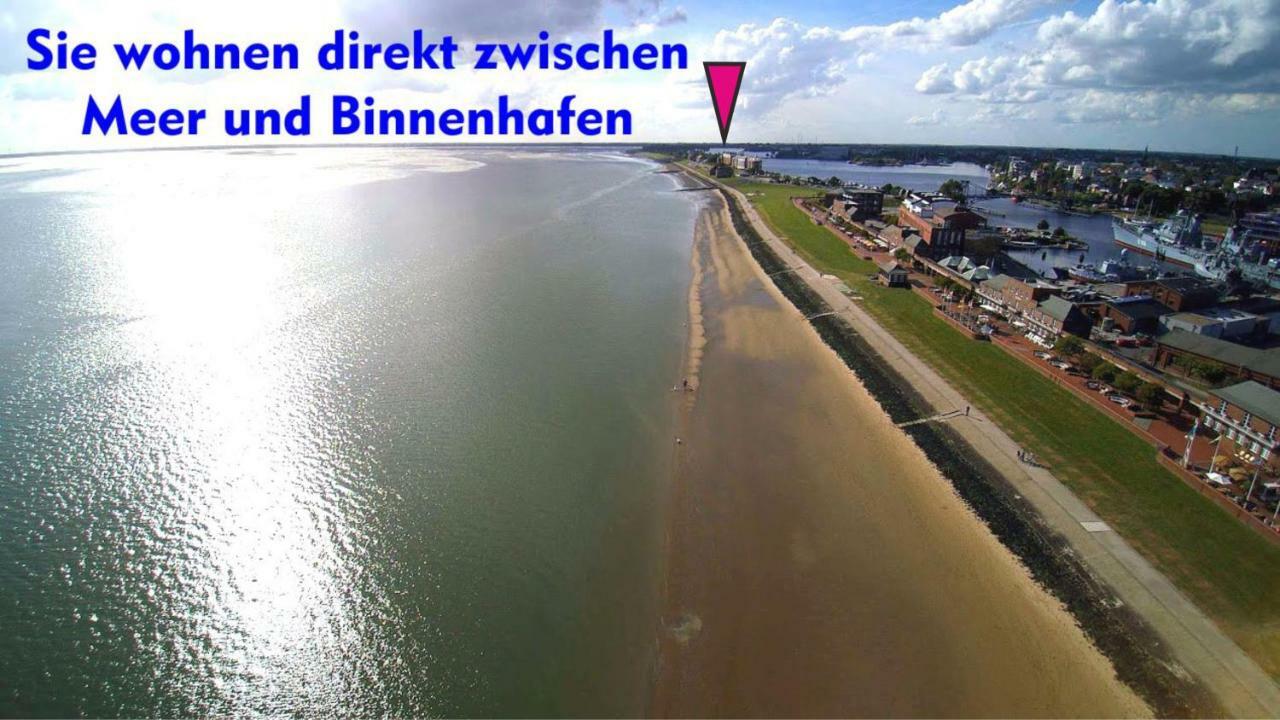 Beach Apartment Вильгельмсхафен Экстерьер фото